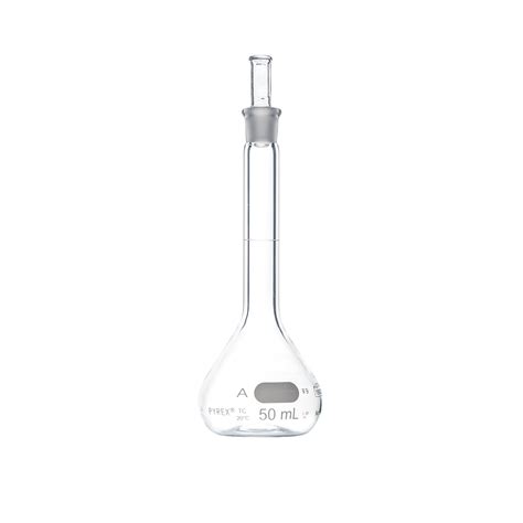 5640-50 | PYREX® 50 mL Class A Volumetric Flasks with PYREX® Glass ...