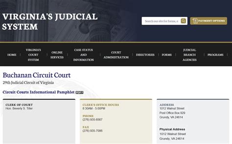 Buchanan County Court Docket - Docket Records Access