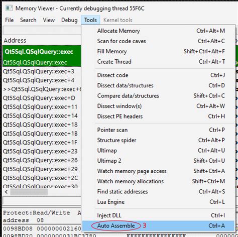Cheat Engine Tracer Tutorial 的图像结果