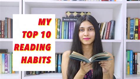 My Reading Habits & Methods - YouTube