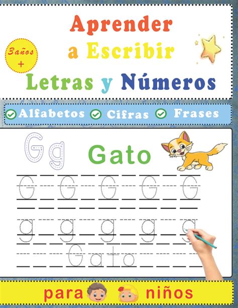 Buy Aprender a Escribir Letras y Números: El cuadernillo definitivo de ...