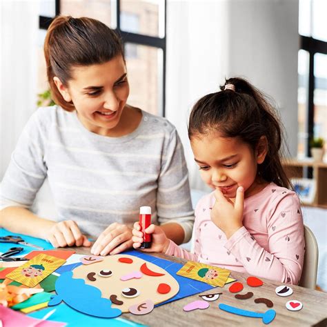 Buy 44 Pcs Social Emotional Learning Games for Kids Make Faces and ...