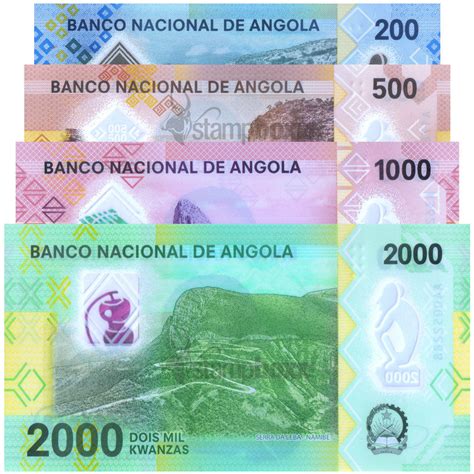 ANGOLA 200-500-1000-2000 KWAZAS 2020 UNC POLYMER – Stampboxx