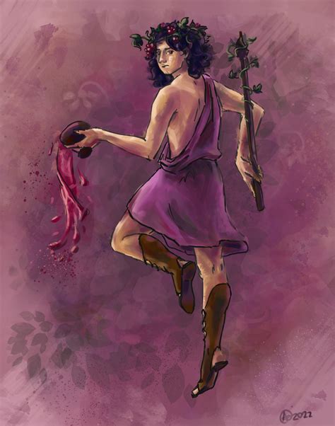 Dionysus Greek God Of Wine Symbol