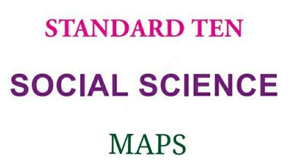 10th Std Social Science FULL BOOK (Vol-1,2) Map PPT &PDF