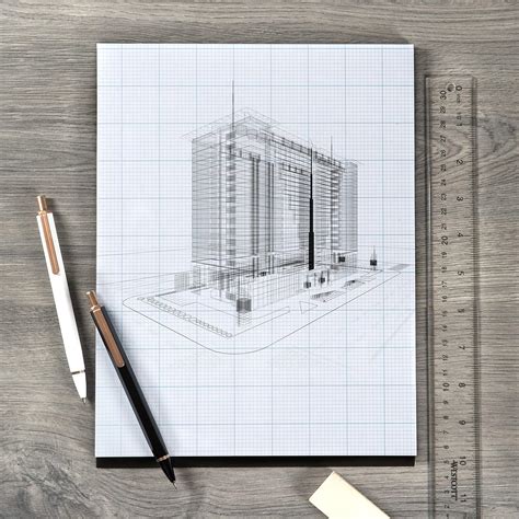 Bienfang Designer Grid Paper Pad, 8x8 Cross Section, India | Ubuy