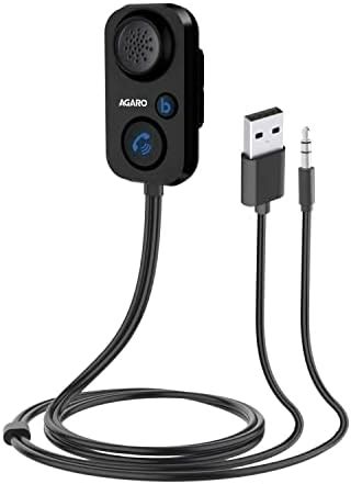 Pagaria 2 in 1 Bluetooth 5.0 Transmitter Receiver 3.5mm Stereo Audio ...