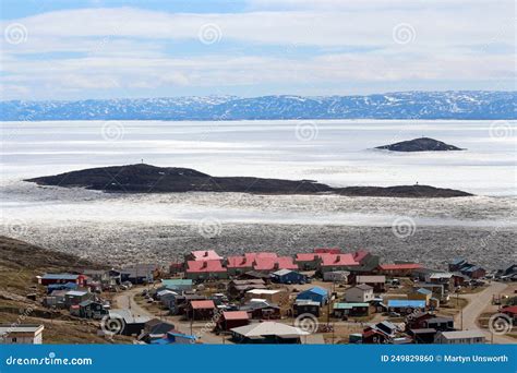 Sea Ice on Frobisher Bay at Iqaluit Stock Photo - Image of iqaluit ...