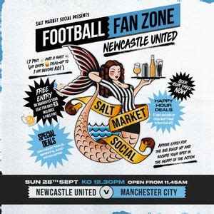 NEWCASTLE V MAN CITY | FISHQUAY FANZONE, Cosalt Building, 1 Liddell ...