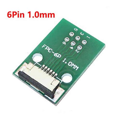 FFC / FPC Adapter Board 1mm to 2.54mm Soldered Connector
