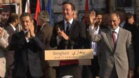 Sarkozy and Cameron get hero's welcome in Benghazi - France 24