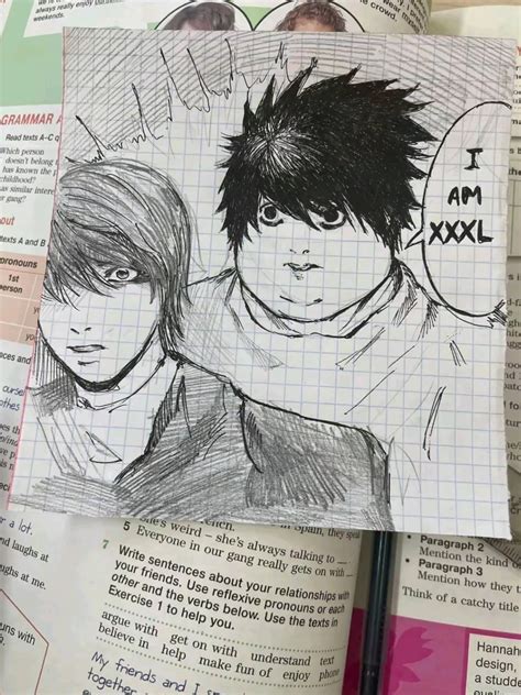 I AM XXXL / L from Death Note declares himself as 'XXXL' while standing ...
