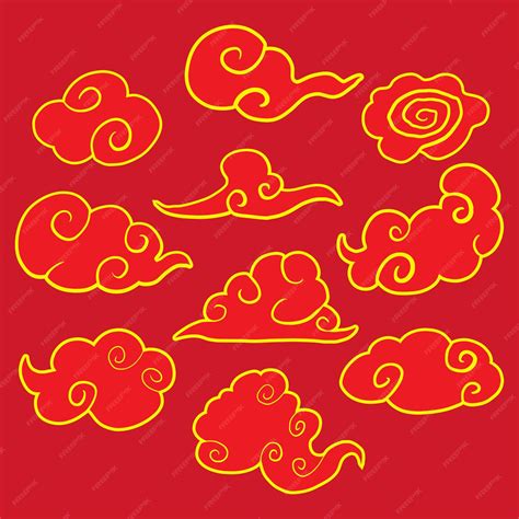 Chinese Clouds Art