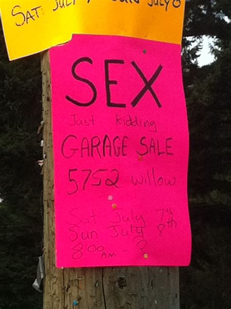 Funny Sale Signs