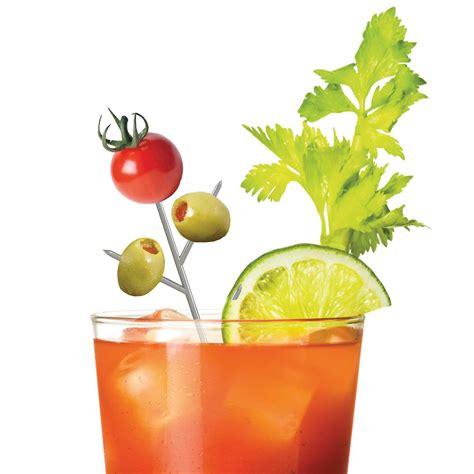 Bloody Mary Garnish Trees | The Green Head
