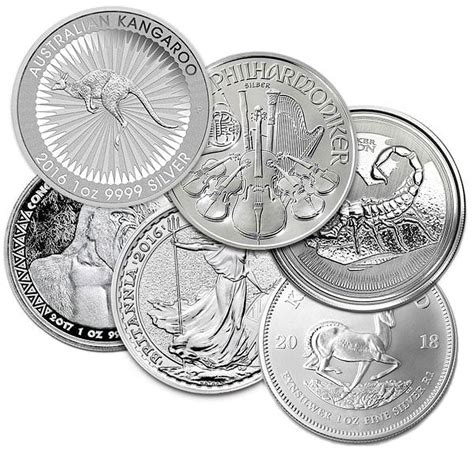 1 Oz Silver Coin (BU) - .999 Pure, Economical, Random Design (Our ...