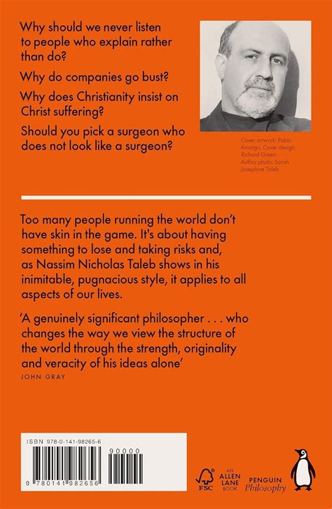 Skin in the Game: Hidden Asymmetries in Daily Life by Nassim Nicholas ...