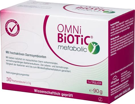 OMNi-BiOTiC Metabolic, 3 g sachets (90 g) : Amazon.com.be: Health ...