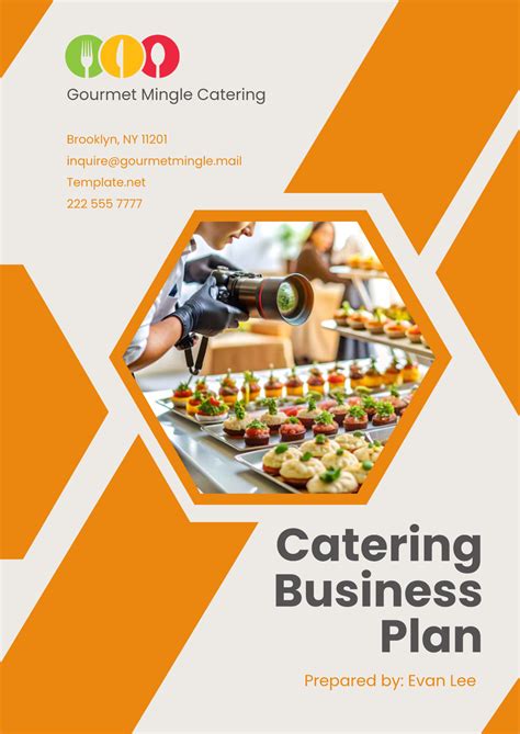 Free Catering Business Plan Templates, Editable and Printable