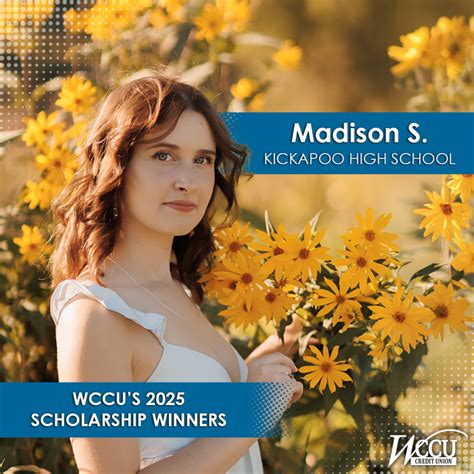 WCCU Scholarships – WCCU Credit Union