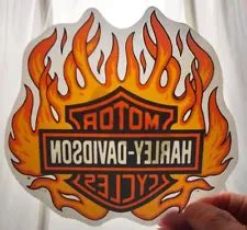 RARE HARLEY DAVIDSON FIRE BAR & SHIELD INSIDE DECAL India | Ubuy