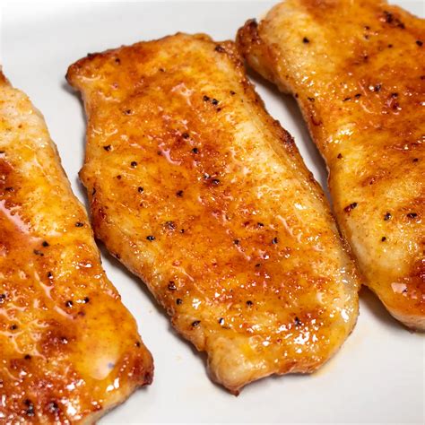 Easy and Juicy Thin Cut Pork Chops Recipe (no breading) | Munchy Goddess