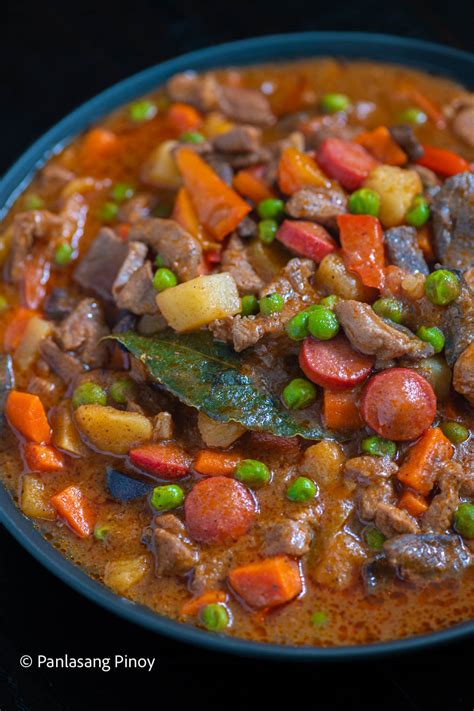 Masarsang Menudo Recipe - Panlasang Pinoy