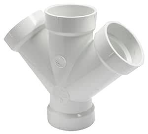 Canplas 192352 PVC DWV Double Y All Hub, 2-Inch : Amazon.in: Industrial ...