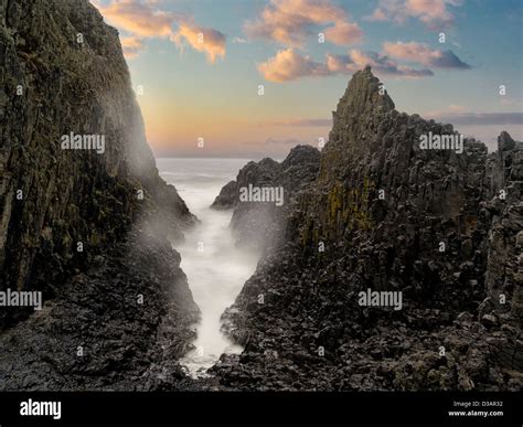 Rock formations at Seal Rock. Oregon Stock Photo - Alamy