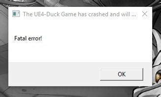 ue4 duck game has crashedDownload it from ue4 duck game has crashed for ...