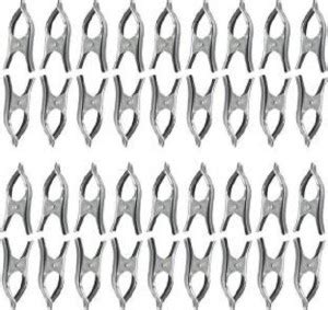 Flipkart.com | Anne-kee 30 PCs Steel Cloth Clip Pegs Dryer Clip Drying ...