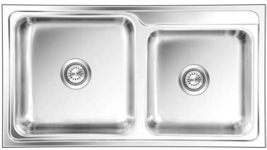 E-ceramall-Buy nirali-ECM-Kitchen Sink-big-double-bowl online – Eceramall
