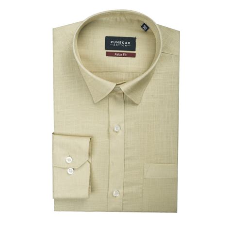 Font Color Lyocell Cotton Shirt For Men – Punekar Cotton