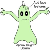 Create a dancing ghost for your school project