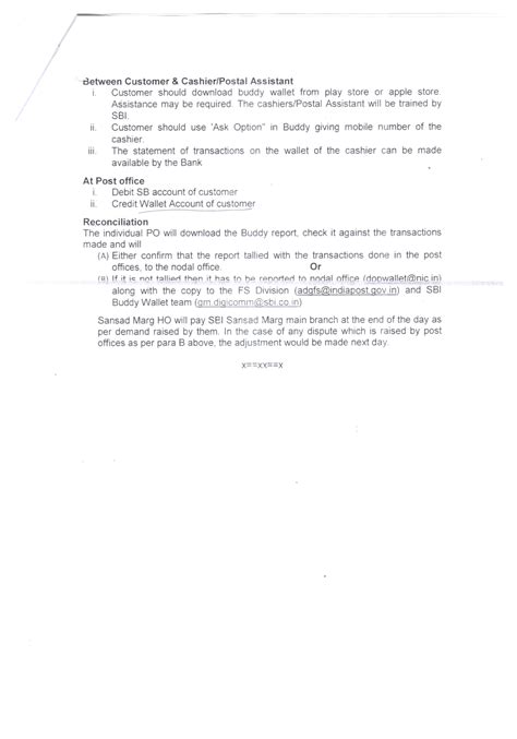 SBI Buddy Standard Operating Procedure and Flow Chart- Download