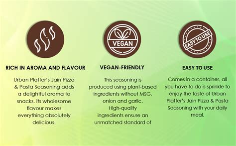 Urban Platter Jain Pizza & Pasta Seasoning, 100g (Signature Italian ...