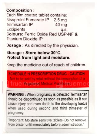 Besicor T 25 Tablet 15 - Uses, Side Effects, Dosage, Price | Truemeds