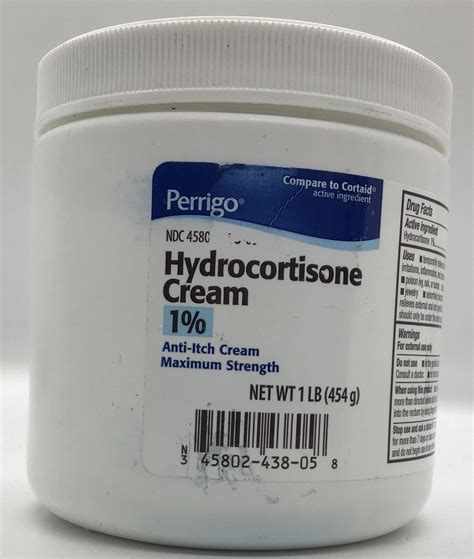Hydrocortisone Cream 1 Percent