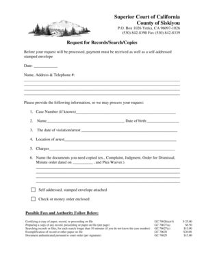 Fillable Online siskiyou courts ca Search Request Form 4-13.pdf ...