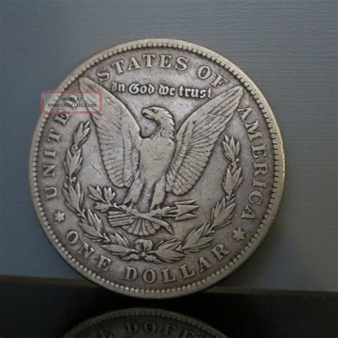 1881 - P Silver Morgan Dollar Old U. S. Dollar Coin (&)