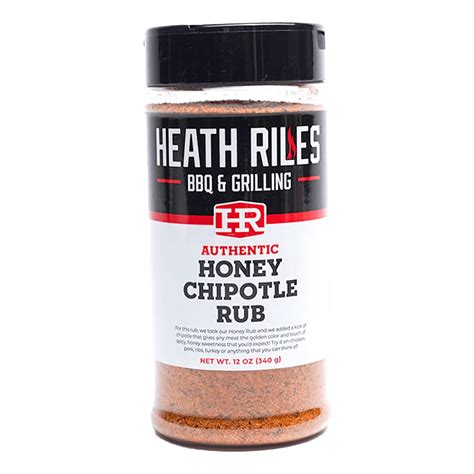 Heath Riles - Honey Chipotle Rub Shaker - Pinecraft Barbecue LLC.