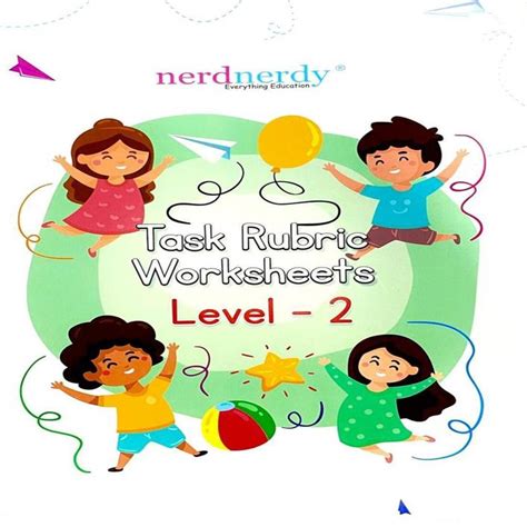 NerdNerdy Task Rubric Worksheets for LKG/ All subjects in one workbook ...