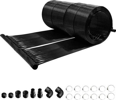 Amazon.com : Goplus 2.5FT x 16.5FT Solar Pool Heater for above Ground ...