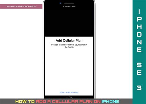 Image result for Add Cellular Plan iPhone 12 Manually