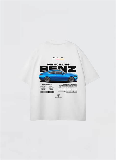 Mercedes Benz CLE Oversized T-shirt Off-white – Strells