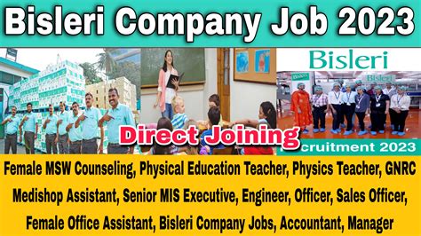 Assam Bisleri Company Recruitment 2023 | Fresher's Apply Jobs | Assam ...