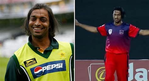 [Watch] Video of Oman pacer looking like Shoaib Akhtar with similar ...