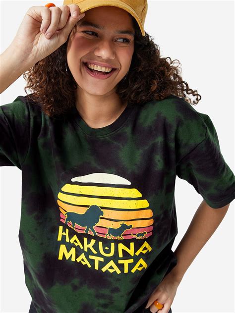 Buy Lion King Hakuna Matata Oversized T-Shirts Online