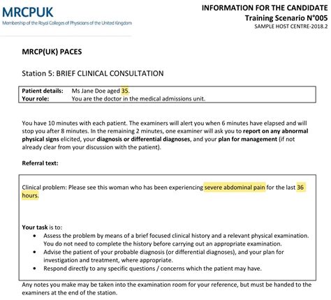 MRCP Exam Result PDF Test (Assessment) Health Sciences, 59% OFF