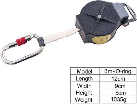 AttreX Fall Protection Self Retracting Lifeline External India | Ubuy